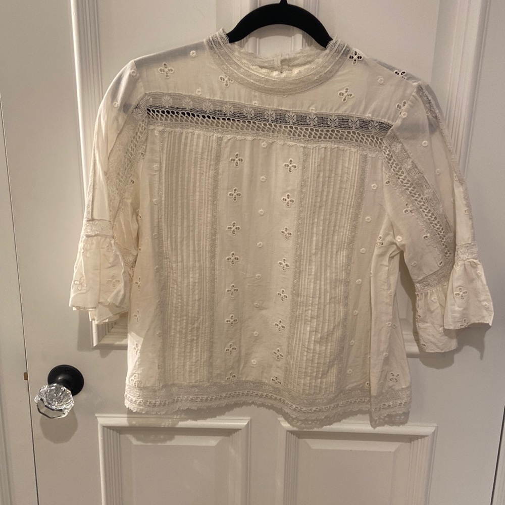 Ulla Johnson Lace Blouse